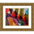 thumbnail image 1 of Grayscale 32x25 Gold Ornate Wood Framed with Double Matting Museum Art Print Titled - Paint Closeup VI, 1 of 4