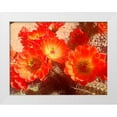 thumbnail image 1 of Grayscale 32x25 White Modern Wood Framed Museum Art Print Titled - Hedgehogs II, 1 of 4