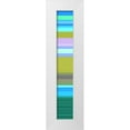 thumbnail image 1 of Grayscale 6x14 White Modern Wood Framed Museum Art Print Titled - Tall Totem XIX, 1 of 4