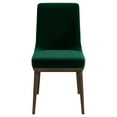 thumbnail image 1 of Grayson Mid-Century Modern Velvet Dining Chair in Green (Set of 2), 1 of 8