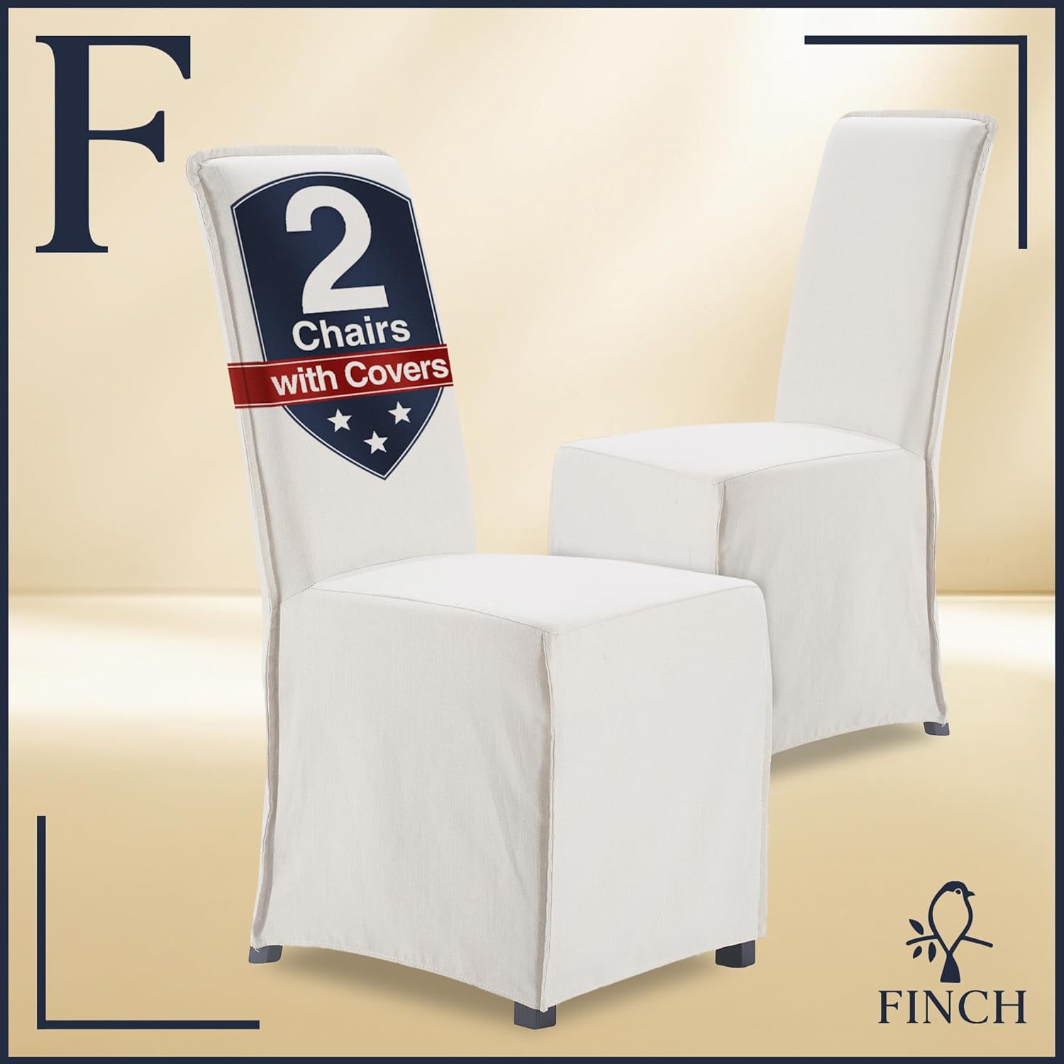 Grayson Parsons Upholstered Dining Chairs With Removable Skirted
