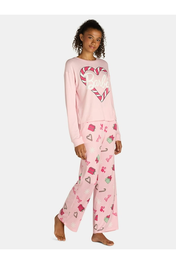 Barbie Junior's Sleep Tee and Pants Set, Sizes S-3X