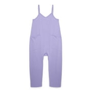 GRAYSON SOCIAL Girls French Terry Cami Jumpsuit, Sizes 4-18