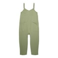 thumbnail image 1 of Grayson Social Girls French Terry Cami Jumpsuit, Sizes 4-18, 1 of 3