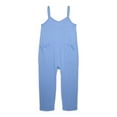 thumbnail image 1 of Grayson Social Girls French Terry Cami Jumpsuit, Sizes 4-18, 1 of 3