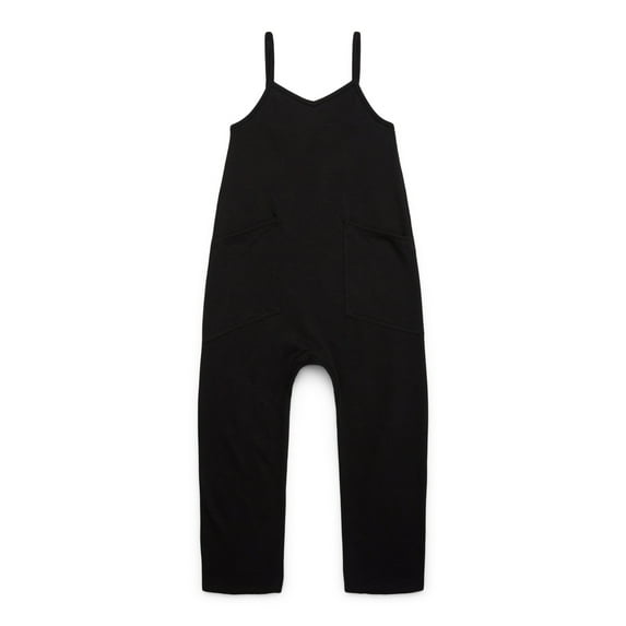 Grayson Social Girls French Terry Cami Jumpsuit, Sizes 4-18