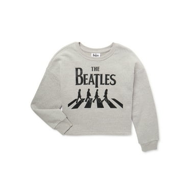 Grayson Social Girls The Beatles Sweatshirt with Long Sleeves, Sizes 4/5-14/16 & Plus