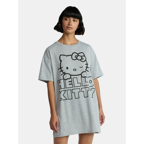 Hello Kitty Women’s Graphic Sleep Tee from Grayson Social, Sizes S-3X