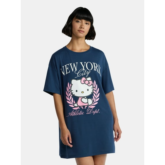 Hello Kitty Women’s Graphic Sleep Tee from Grayson Social, Sizes S-3X