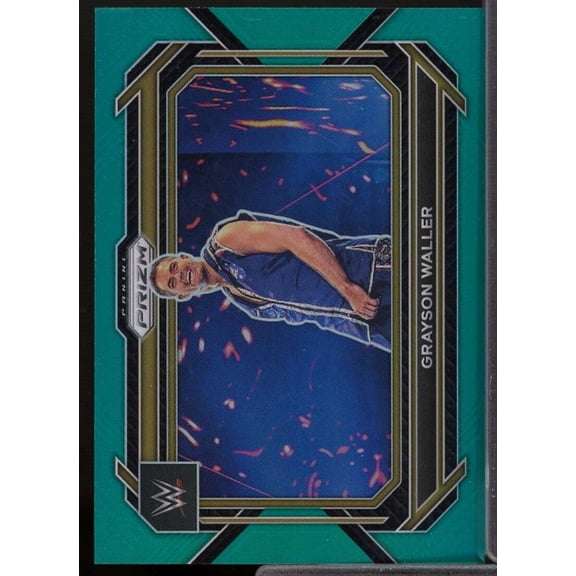 Grayson Waller Card 2023 Panini Prizm WWE Prizms Teal #52