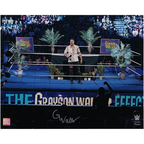 Grayson Waller WWE Autographed 16" x 20" The Grayson Waller Effect Photograph - Fanatics Authentic Certified