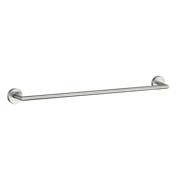 Design House Graz 24" Wall Mount Towel Bar, Satin Nickel