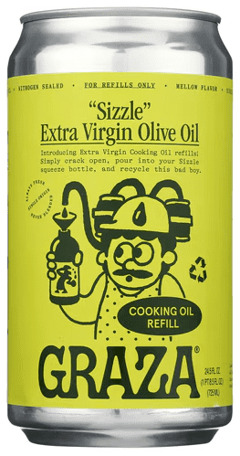 Graza Extra Virgin Olive Oil Sizzle Finishing Oil Refill -- 24.5 fl oz