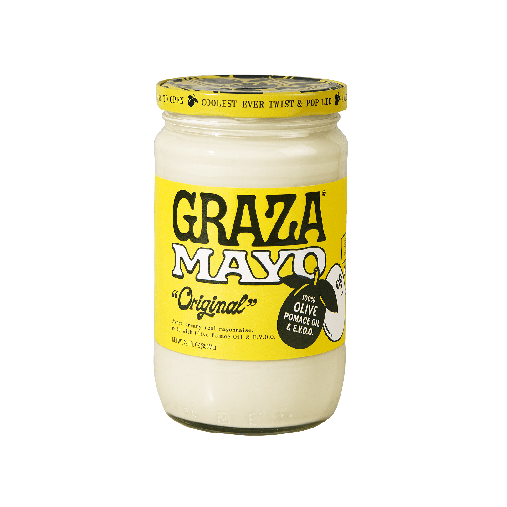 Graza Original Mayo Jar 22.1fl oz