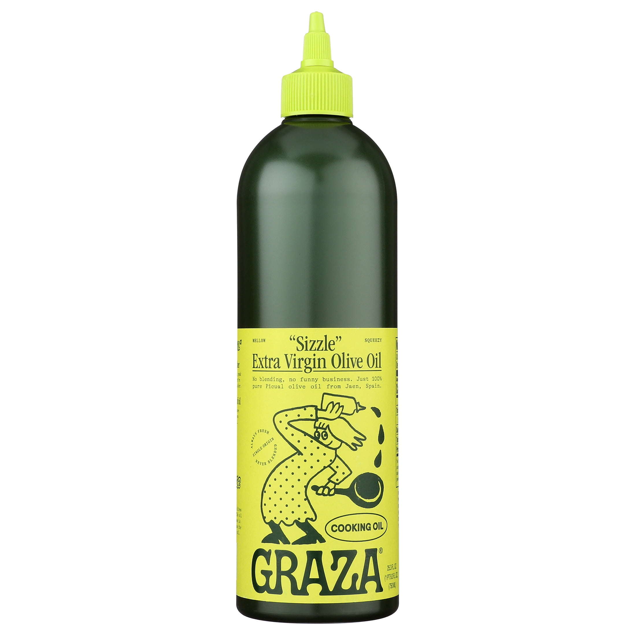 Graza Sizzle Extra Virgin Olive Cooking Oil, 25.4 fl oz - Walmart.com