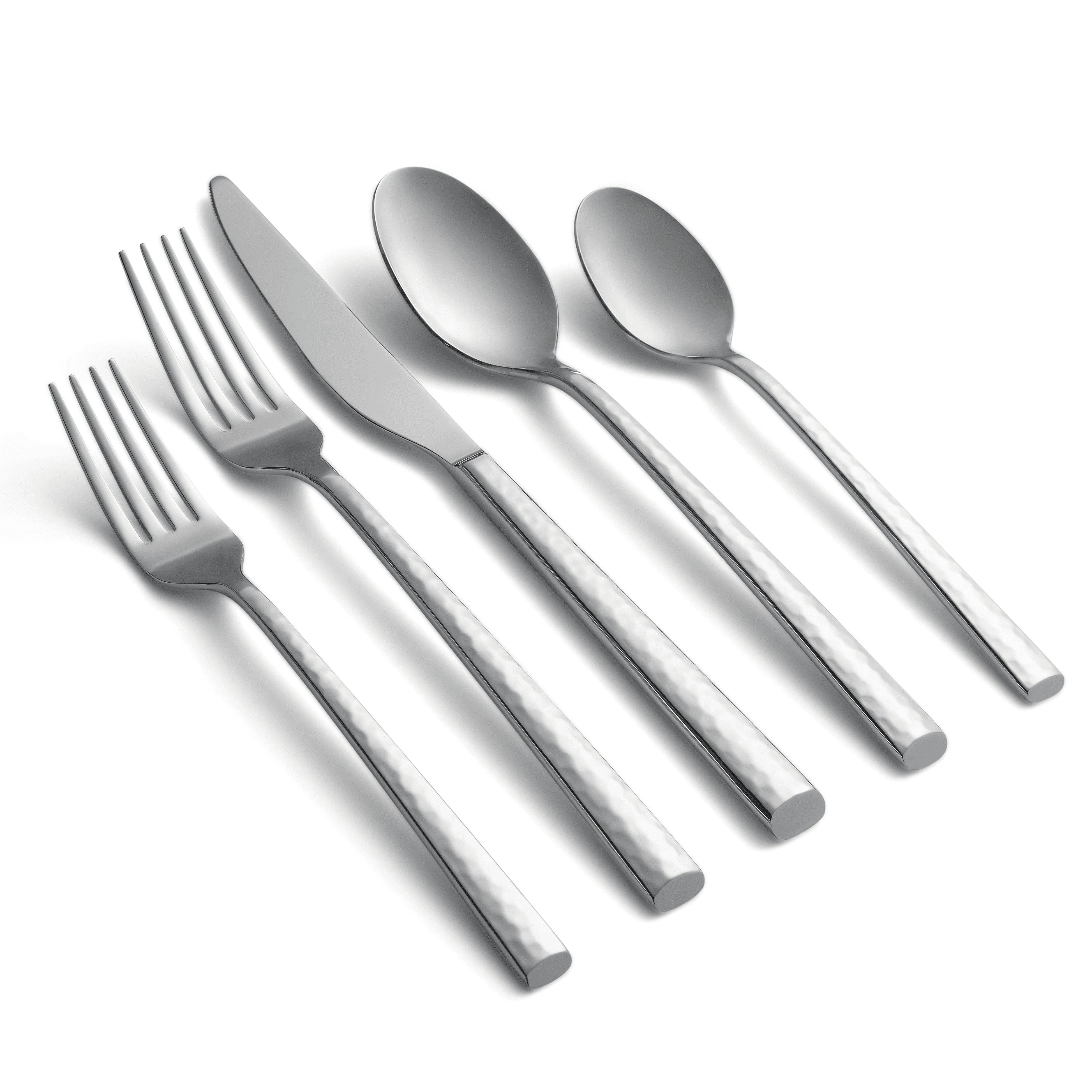 Graze by Cambridge Toya Hammered Mirror Forged 18/0