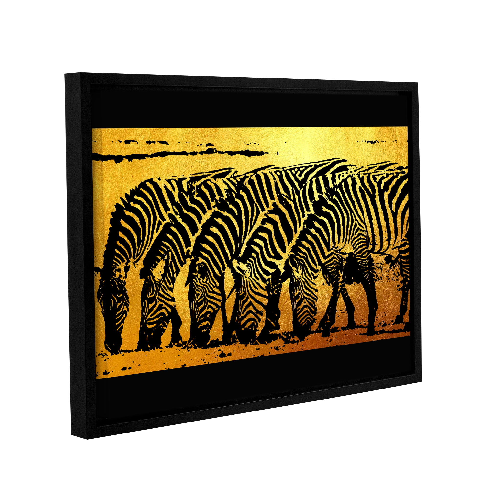 Grazers I Gallery Wrapped Floater-framed Canvas