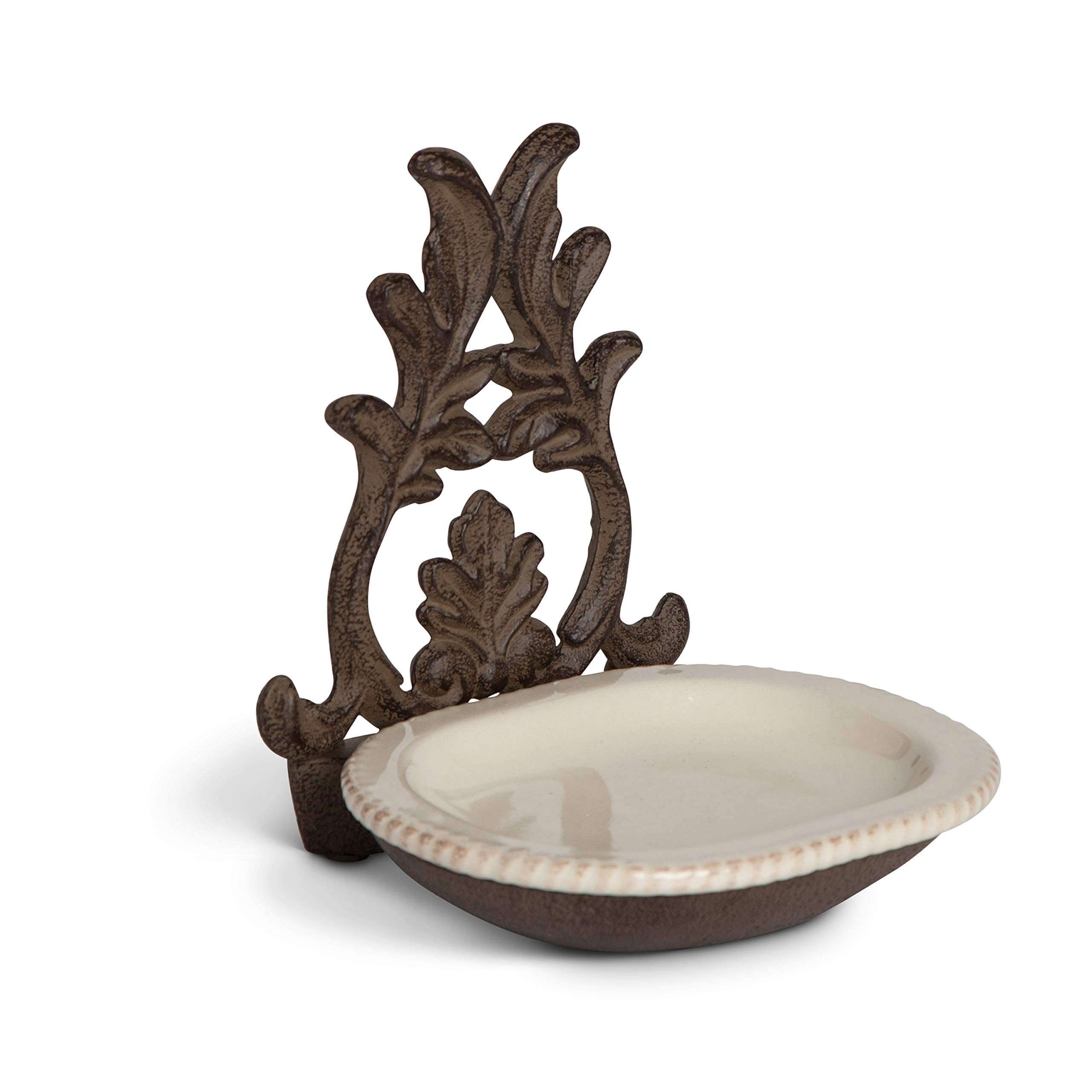 Grazia Cream Spoon Rest – Durable & Elegant Holder for Spoons, Ladles, and Cooking Utensils