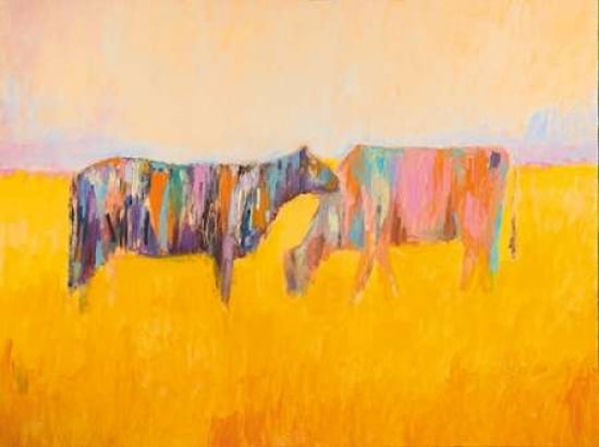 Grazing Canvas Art - JC Pino (18 x 24)