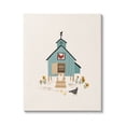 thumbnail image 1 of Grazing Chickens Hens Farm Animals & Insects Graphic Art Gallery Wrapped Canvas Print Wall Art, 1 of 7
