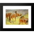 thumbnail image 1 of Grazing Horses 20x24 Framed Art Print by Marc, Franz, 1 of 2