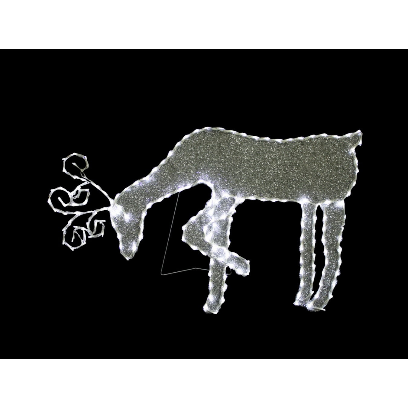 Grazing Reindeer W/ 144pcs Led Lights &