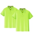 thumbnail image 1 of Grblisyd 2 Pack Boys' School Uniform Short Sleeve Polo Shirt Button Closure Moisture Wicking Performance Material Back to School Clothes, 1 of 4