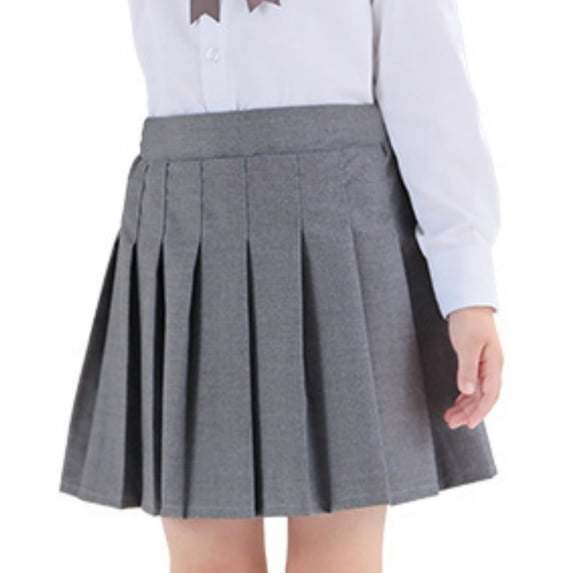Grblisyd Back to School Girls Pleated Mini Skirt High Waist Tennis School Uniform Skirts 4-14 Years