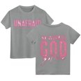 thumbnail image 1 of Grblisyd Christian Shirts for Girls Loose Kids Jesus Shirt Letter God Shirt Christian Graphic Inspirational Religious Short Sleeve Crew Neck Tee Top, 1 of 3