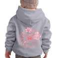thumbnail image 1 of Grblisyd Cute Hoodie Kids Girls Aesthetic Preppy Floral Print Hoodies Kawaii Long Sleeve Graphic Pullover, 1 of 4