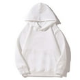 thumbnail image 1 of Grblisyd Cute Hoodies for Teen Girls Casual Long Sleeve Back To School Fashion Sweatshirt Tops Youth 2025 Fall Sweaters Kids Clothes Girls Size 10-12 White 160, 1 of 4
