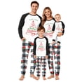 thumbnail image 1 of Grblisyd Family Christmas Loungewear Matching Sets Xmas Tree Print Christmas Matching Jammies for Adults and Kids Holiday Sleepwear Set, 1 of 4