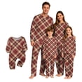 Grblisyd Family Pajamas Matching Sets Long Sleeve Plaid Tops Holiday ...