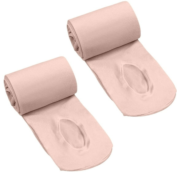 Grblisyd Girls' Ballet Tights Ultra Soft Convertible Dance Leggings Transition Tights for Toddler Kids Light pink 13-14 Y