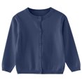 thumbnail image 1 of Grblisyd Girls Cardigan Sweater 2026 Fall Kids School Uniforms Casual Button Down Sweaters Tops Winter Warm Jacket, 1 of 4