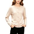 thumbnail image 1 of Grblisyd Girls Cardigan Sweater 2026 Fall Kids School Uniforms Casual Button Down Sweaters Tops Winter Warm Jacket, 1 of 5