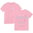 thumbnail image 1 of Grblisyd Girls Christian Shirts Cute Bow Letter Graphic Tees for Girls Jesus God Faith Bible Verse Shirt for Kids Short Sleeve Crew Neck Religious Top, 1 of 3