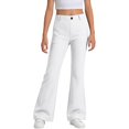 thumbnail image 1 of Grblisyd Girls Flare Leg Uniform Pants High Waist Dress Bell Bottoms Kids School Stretch Pants for Teen, 1 of 5