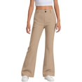thumbnail image 1 of Grblisyd Girls Flare Leg Uniform Pants High Waist Dress Bell Bottoms Kids School Stretch Pants for Teen, 1 of 5