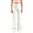 thumbnail image 1 of Grblisyd Girls Flare Leg Uniform Pants High Waist Dress Bell Bottoms with Pockets Kids School Stretch Pants for Teen, 1 of 4