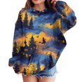 thumbnail image 1 of Grblisyd Girls Halloween Hoodies Long Sleeve Sweatshirts Pullover Tops Preppy Cute Hoodies Trendy, 1 of 5