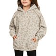 thumbnail image 1 of Grblisyd Girls Hoodies Cute Leopard Print Pullover Sweatshirts Fashion Casual Long Sleeve Fall Top, 1 of 5