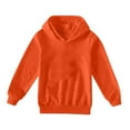 thumbnail image 1 of Grblisyd Girls Hoodies Size 10-12 Casual Long Sleeve Oversized Fashion Hooded Sweatshirts Y2k 2025 Fall Hoodie Shirts Kids Clothes Girls Size 10-12 Orange 150, 1 of 3
