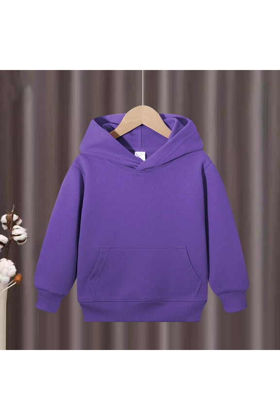 Girls Hoodies Size 10-12 Casual Long Sleeve Preppy Cute Sweatshirt Tops Fashion Winter Hoodie Shirts Tween Girls Trendy Clothes Dark Purple 100