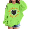 thumbnail image 1 of Grblisyd Girls Oversized Hoodies Halloween Long Sleeve Pullover Sweatshirts Kids Fashion Casual Outfits Fall Winter Clothes, 1 of 6