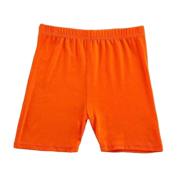 Grblisyd Girls Shorts Solid Color Biker Shorts Soft Stretchy Cartwheel Undershorts for Under Dresses and Dance