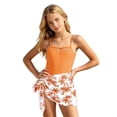 thumbnail image 1 of Grblisyd Girls Swimsuit One-Piece Bathing Suit with Cover Ups Adjustable Straps Cut Out Swimwear Size 10-12, 1 of 6