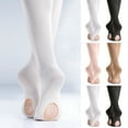 thumbnail image 1 of Grblisyd Girls' Ultra Soft Pro Dance Tight/Ballet Footed Tight (Toddler/Little Kid/Big Kid) Light pink 5-8 Y, 1 of 4