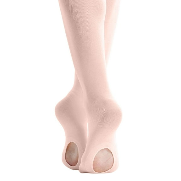 Grblisyd Girls' Ultra Soft Pro Dance Tight/Ballet Footed Tight (Toddler/Little Kid/Big Kid) Light pink 8-12 Y