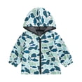 thumbnail image 1 of Grblisyd Girls Windbreaker Jacket Zip Up Hoodie Long Sleeve Fleece Sweatshirt Casual Fashion Fall Winter Camouflage Coats, 1 of 5